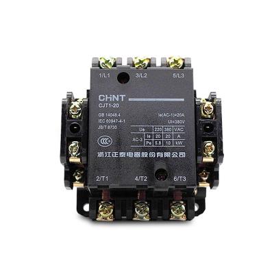 China CHNT Chint AC Contactor CJT1-20 CDC10-20 AC110v 220V 380V CJT1-20 for sale