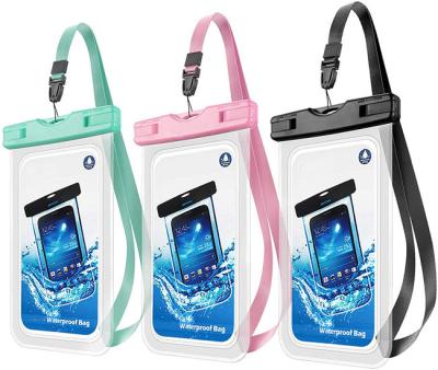 China Waterproof Compatible iPhone 11/11 pro Max/Xs Max/XS/XR/X Waterproof IPX8 Bottom Water Dry Bag Pocket Style Multi Waterproof Bag Case Phone Bag for sale