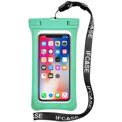 China Multi Style Waterproof Bag Waterproof Case TPU Phone Dry Bag Pouch For iPhone 12 Pro 11 Pro XS XR Max Green Max Samsung Galaxy S21 S20 S10 S9 for sale