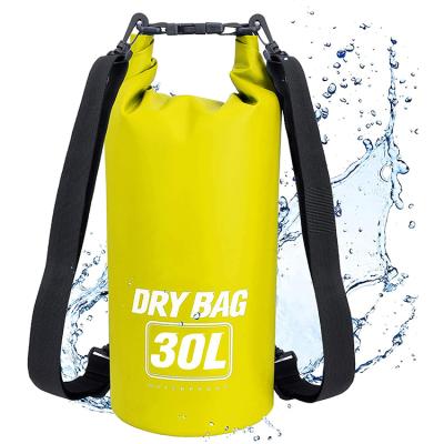 China Waterproof Waterproof Dry Bag Backpack 30L Waterproof Bags For Carrying Surfing Boating Kayaking for sale