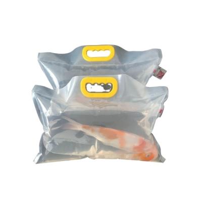 China Safety Inflatable Oxygen Bag Transport Bags Live Fish Shipping Bags For Aquarium Live Fish for sale