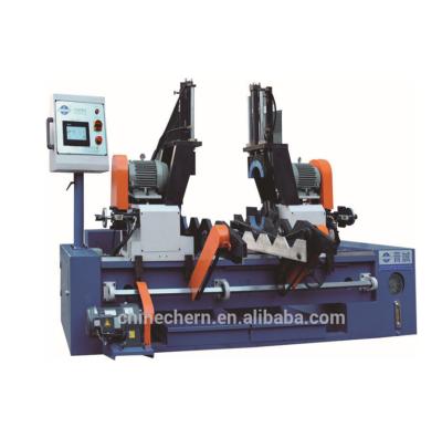 China Factory Full Automatic Hydraulic Mild Steel Pipe End Beveling Machine Double for sale