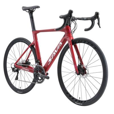 China Racing SAVA R08 R3000 Disc Brake Carbon Fiber Road Bike 700C Gravel Bike Offroad Bike Men Women Bike for sale