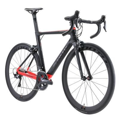 China SAVA 700C Carbon Road Bike 22 Speed ​​Bicycle Racing With V Brake R8000 Derailleur Off Road Bike for sale