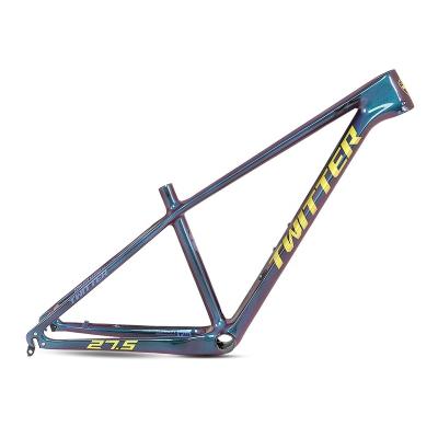 China New Model 2022 Inner Cables 29 Inch Carbon Fiber Mountain Bike Frame MTB Frame 29er Bicycle Frame for sale