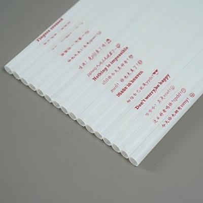 China Free Samples Starch Straw Biodegradable Amazon Commercial Minimalist Eco Friendly Compostable 100% Wholesale for sale