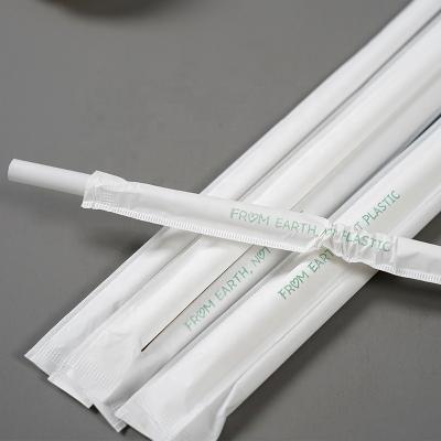 China 100% Minimalist Eco Compostable Starch Eco Friendly Wholesale Tea Straw Biodegradable Commercial Buyer Amazon Free Samples for sale