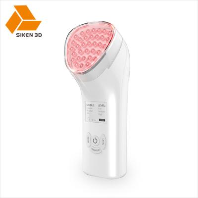 China Handheld Light Therapy Facial Mask , LED Light Face Mask For Wrinkles for sale