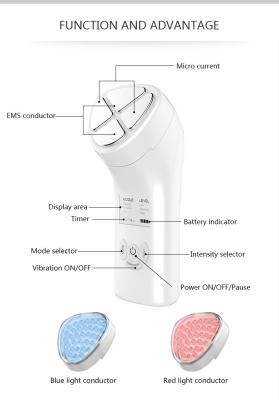 China Anti Acnes Light Therapy Facial Mask For Beauty Clinics PC Material Housing for sale