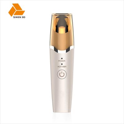 China Warming Galvanic Eye Massage Tool Skin Tightening Charge With USB Charge for sale