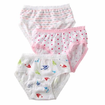 China 12pcs/lot Girls Breathable Cute Children Underwear Cotton Girl Classic Panties for sale