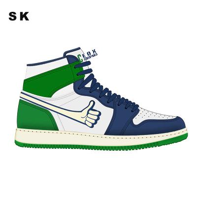 China Original Hot Original Unisex Flat Fashion Air Cushioning Casual Sneakers Logo Shoes For Men Custom Selling Sports Shoes for sale