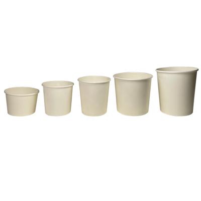 China HAPPYPACK Food Container 8/12/16/26/32oz Custom Printing Disposable High Quality PLA PE PLA Soup Cup Blank Paper Free Sample for sale