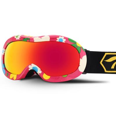 China High Quality Snowboard Goggles Lunette De Soleil Ski Sport Goggles Water Transfer Printing Child Custom Motocross OEM Sports Sunglasses for sale