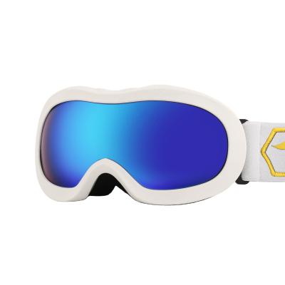 China SKI Fashion Anti-scratch Kids Snowboarding UV Goggles Oculos De Sol Factory Price Protective Eyewear Ski Goggles Double Lens Sports for sale