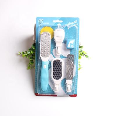 China Low MOQ Custom Foot Pedicure 4 Color Durable Foot Care Tools In 1 Callus Remover for sale