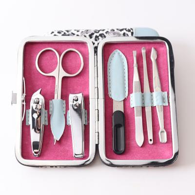 China Finger Nail Fashion 7pcs Manicure Set Nail Care for sale