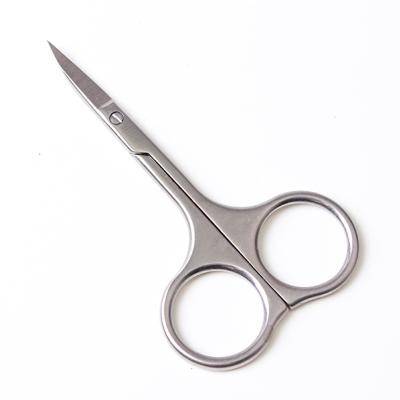 China Durable Beauty Tools Makeup Curve Tip Eyebrow Scissors for sale