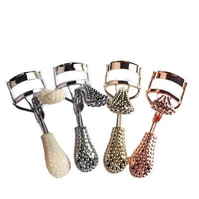 China Customed Professional Makeup Tool Custom Color Bling Eyelash Curler Wick Curler for sale