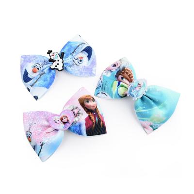 China New Children's Decoration Trend Girl Princess Hairpin Children Bow Hairpin Children Dress Headdress Hair Accessories Birthday Gift for sale