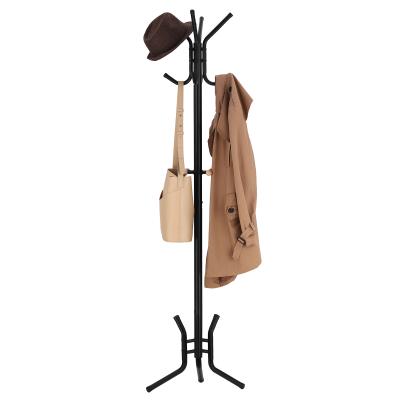 China (Other) SONGMICS 182 cm Hall Tree Metal Adjustable Large Freestanding Clothes Racks and Stands Hat Handbag Hanger Coat Rack Clothes Rack for sale