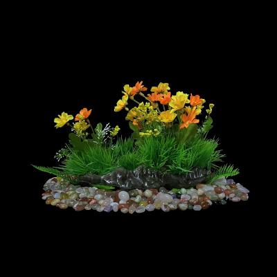 China Eco-friendly/Durable/Colorfast/Easy To Clean Factory Wholesale Floating Artificial Lake Color Flower Decoration for sale