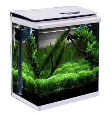 China New Design LED Viable Aquarium Acrylic Betta Tank Small Size Aquarium for sale