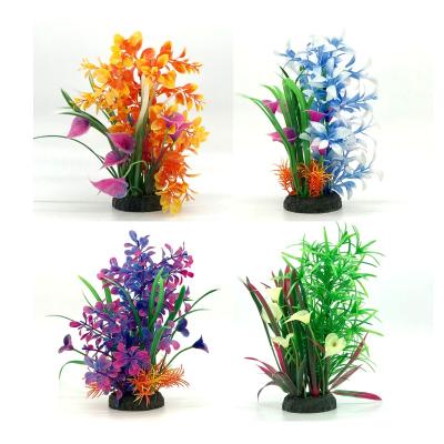 China Sustainable Aquarium Decoration Suppliers Aquarium Decoration Plants Artificial Plants for sale