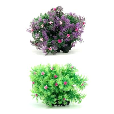 China Hot Selling Aquariums Viable Plastic Plants Aquarium Aquatic Plants For Fish Tank Decoration for sale