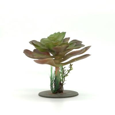 China Viable Plastic Aquarium Supplie 16cm Plants For Mini Greenhouse Reptile Decoration for sale