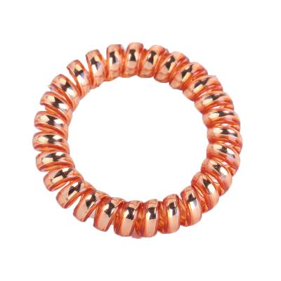 China Headdress Factory Direct Selling Colorful Customizable Bright Color Hair Ring Elastic Hair Band for sale