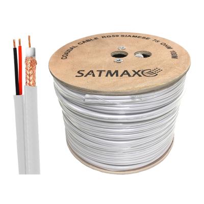 China CCTV CAMERA Factory Price KX6+2C CCTV Cable RG59 RG59 With 2C Coaxial Cable for sale