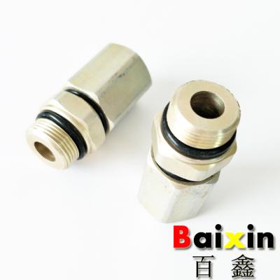 China Waterproof CATV CATV RG11 Power Through Connector for sale