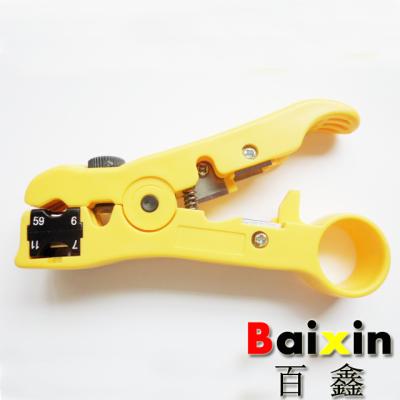 China Coax Stripper Coax Stripping Tool Universal Coaxial Cable Stripper for RG59 RG6 RG7 RG11 for sale