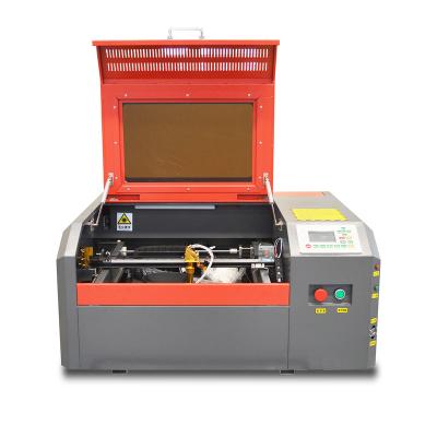 China Water-cooled sealed co2 laser engraving machine 4040 for engraving wood,acrylic,mdf,plywood for sale