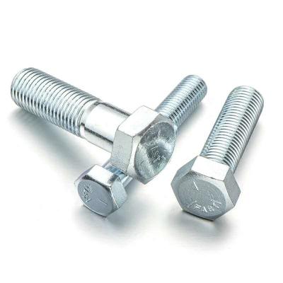 China 2022 May Steel New Arrival China Manufacturer Hot Selling High Quality Galvanized Hexagon Head Bolts for sale