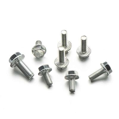 China Oil Hex Steel Carbon Steel Flange Bolts With Nut Washer for sale