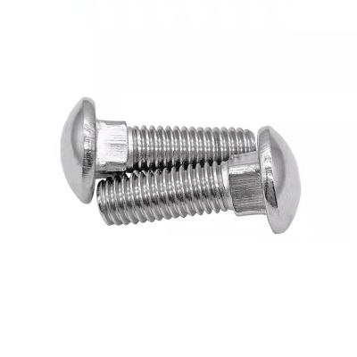 China Stainless Steel SS304 M6 M8 DIN603 Round High Quality Galvanized Round Head Square Neck Carriage Bolts for sale