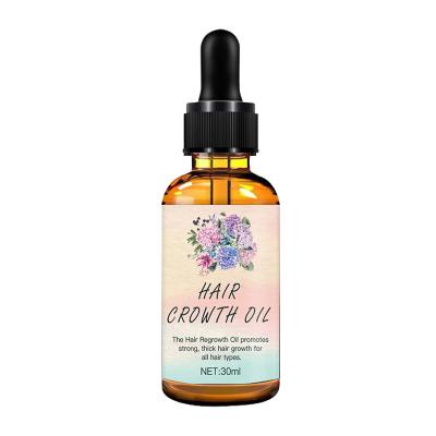 China Treats Hair Loss Private Label Fast Hair Oils For Hair Growth Reduces Dandruff Moisturizing Hair Growth Serum Oil Drops Biotin for sale