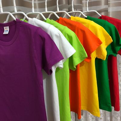 China Wholesale Custom Printed Simple 100 Cotton Breathable For Kids Blank Logo Printed Kids T-shirt Kids T-shirt Printing for sale