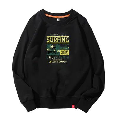 China Spring Korean version of the breathable long-sleeved clothes of the new loose sweater men's long-sleeved T-shirt coat trend bottoming shirt men for sale