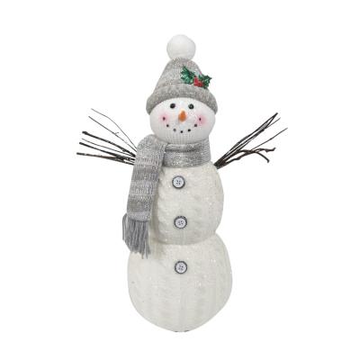 China Modern Custom Portable Sand Inside Decorative Door Stopper Snowman Door Stopper for sale