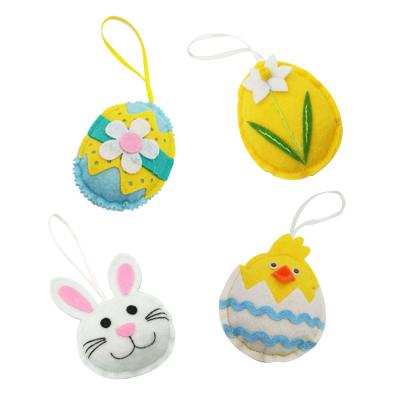 China Hot Wholesale Easter Egg Ornaments Easter Shop Hanging Decoration Ornaments Easter Eggs for sale