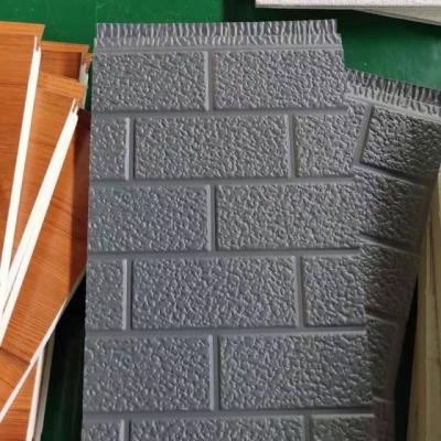 China Modern Sandwich Panel Polyurethane Wall Decorating Sandwich Panels PU Sandwich Panel for sale