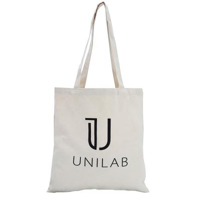 China AZO Free Wholesale Degradable 100% Custom Logo Printed Cotton Canvas Grocery Shopping Tote Bag For Woman for sale