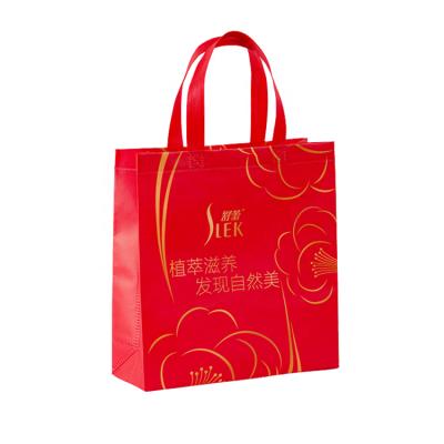 China JEYCO AZO FREE BAGS Latest Machine Custom Ultra Hot Press Edge Reusable PP Laminated Non Woven Reusable Shopping Bags With Logo Printed for sale