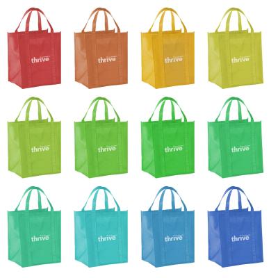 China AZO Free Reusable Reusable Shopping Grocery Bag Commercial Tote Bag Custom Cheap Non Woven Recycled Luxury Shopping Bag for sale