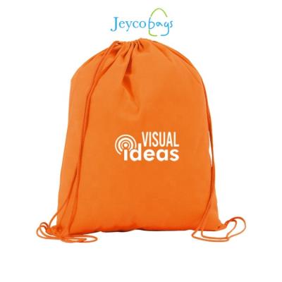 China JEYCO AZO FREE BAGS custom printing most popular 210D eco nylon drawstring bag for sale