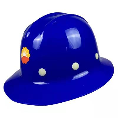 China ABS HDPE Large Full Brim Safety Hat Brim Safety Hat Construction Safety Helmet for sale