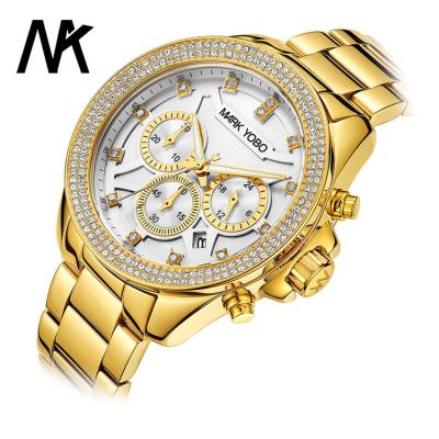 China Luxury Automatic Date High Quality Fashion Ladies Wristwatches 316L Stainless Steel Customized Logo Quartz Watch Private for sale